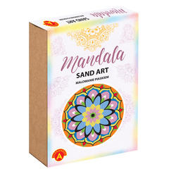 Piaskowe Malowanki - Mandala 1 - Sand Art