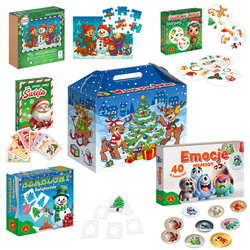 Kuferek świąteczny Alexander - Idealny dla dzieci 3-4 latka - Mikołajki