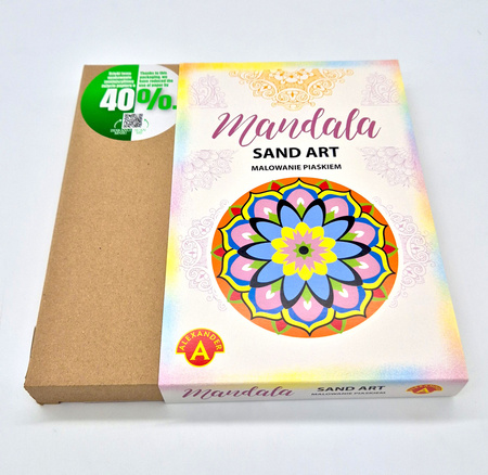Piaskowe Malowanki - Mandala 1 - Sand Art
