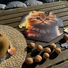 Puzzle drewniane – Hi, I’m little – Kotek Cali- 46 el.