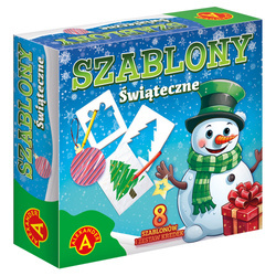 Szablony Świąteczne - Bałwanek - Zabawka kreatywna