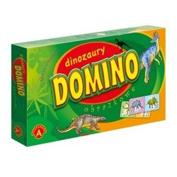 Domino Obrazkowe - Dinozaury