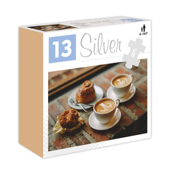 SILVER - Puzzle 6 el. Kawa i ciastko