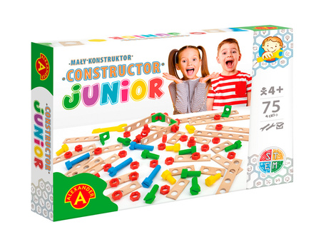 Mały Konstruktor Junior- zestaw 75 el