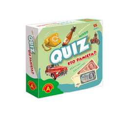 Gra edukacyjna Alexander - Mikro QUIZ Kto pamięta? - kieszonkowa podręczna