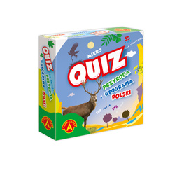 Gra edukacyjna Alexander - Mikro QUIZ Przyroda i geografia Polski podręczny
