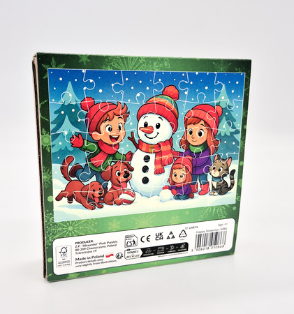 Puzzle klasyczne – Christmas – Happy Snowman – 30el.