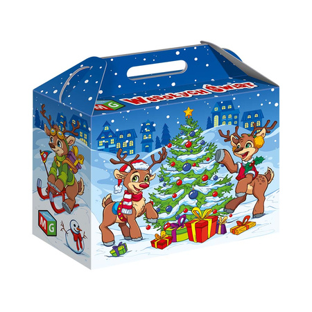 Kuferek świąteczny Alexander - Idealny dla dzieci 3-4 latka - Mikołajki