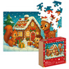 Puzzle drewniane – Christmas – Świąteczni przyjaciele – 50el.