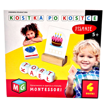 Gra planszowa - Multigra - Kostka po kostce Pianie 4 kostki