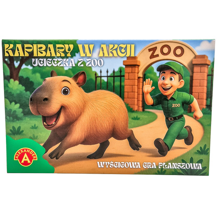 Gra planszowa - Alexander - Kapibary w akcji – Ucieczka z zoo