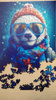 Puzzle drewniane – Cold is cool – Panda Cezary – 316 el.
