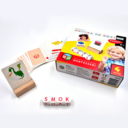 Gra planszowa - Multigra - Kostka po kostce Pianie 4 kostki