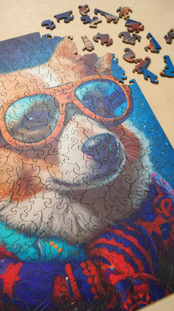 Puzzle drewniane – Cold is cool – Pies Colin – 316 el.