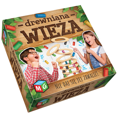 Gra zręcznościowa - Multigra - Drewniana wieża