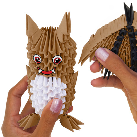 ORIGAMI 3D - NIETOPERZ BRĄZOWY