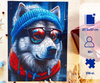 Puzzle drewniane – Cold is cool – Malamute Alek – 316 el.
