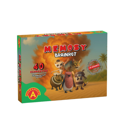 Gra Pamięć - Alexander - Brainrot - Memosy