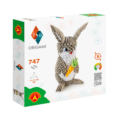ORIGAMI 3D - KRÓLIK