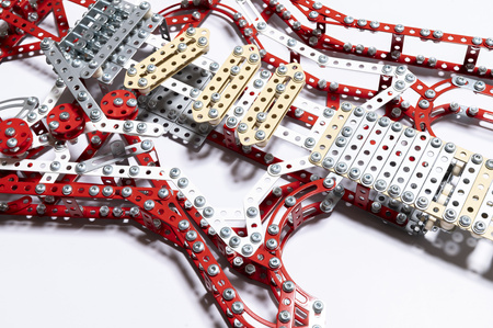 Metalcraft - Gitara FS - Czerwona