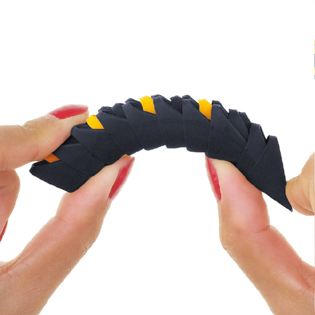 ORIGAMI 3D - KOBRA CZARNA