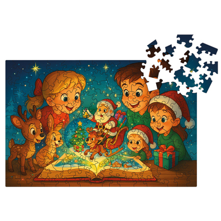 Puzzle drewniane – Christmas – Świąteczna Baśń – 150el.
