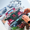 Puzzle drewniane – Christmas – Podróżujące psy – 250el.
