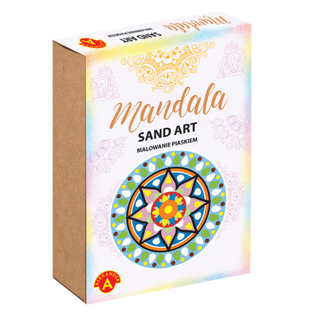 Piaskowe Malowanki - Mandala 2 - Sand Art