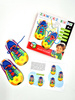 Gra edukacyjna - Multigra - Montessori - Zawiąż buty
