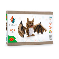 ORIGAMI 3D - NIETOPERZ BRĄZOWY