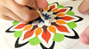 Piaskowe Malowanki - Mandala 3 - Sand Art