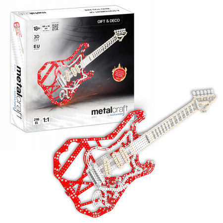 Metalcraft - Gitara FS - Czerwona