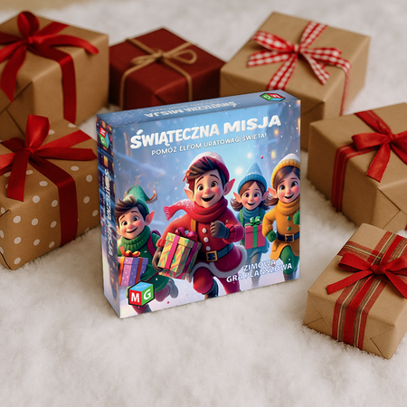 Gra planszowa - Multigra - Świąteczna Misja