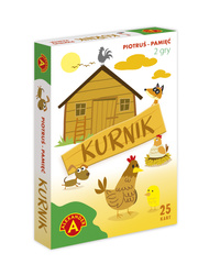 Gry karciane Alexander - Piotruś + Pamięć - Kurnik