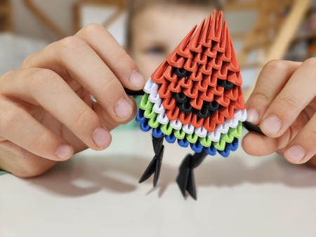 ORIGAMI 3D - ZESTAW 5 OWOCÓW