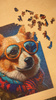 Puzzle drewniane – Cold is cool – Pies Colin – 316 el.