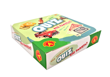 Gra edukacyjna Alexander - Mikro QUIZ Kto pamięta? - kieszonkowa podręczna