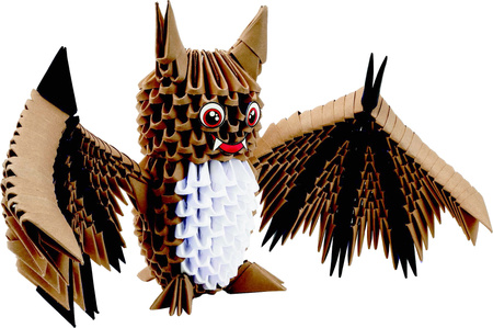 ORIGAMI 3D - NIETOPERZ BRĄZOWY