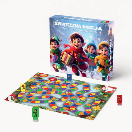 Gra planszowa - Multigra - Świąteczna Misja