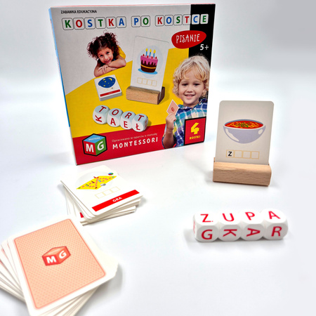 Gra planszowa - Multigra - Kostka po kostce Pianie 4 kostki