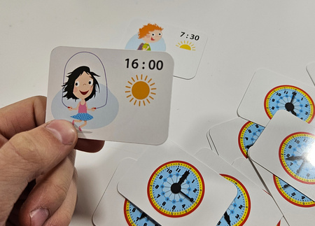 Gra planszowa - Montessori - Multigra - Od czasu do czasu