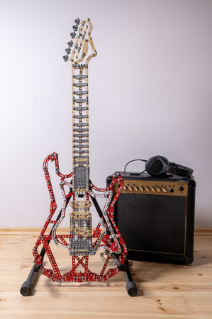 Metalcraft - Gitara FS - Czerwona