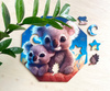 Puzzle drewniane – Hi, I’m little – Kylo Koala - 46 el.