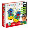 Gra edukacyjna - Multigra - Montessori - Zawiąż buty
