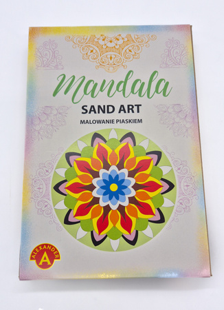 Piaskowe Malowanki - Mandala 3 - Sand Art
