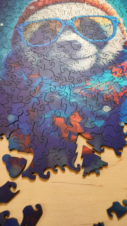 Puzzle drewniane – Cold is cool – Panda Cezary – 316 el.