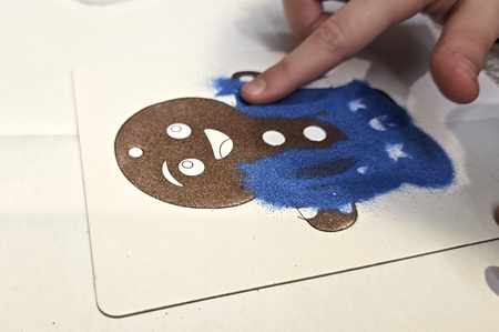 Piaskowe Malowanki - Ozdoby na Choinkę - Ciastek