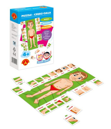 Zabawa i Nauka - Puzzle – Części ciała