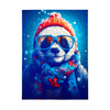 Puzzle drewniane – Cold is cool – Panda Cezary – 316 el.