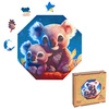 Puzzle drewniane – Hi, I’m little – Kylo Koala - 46 el.